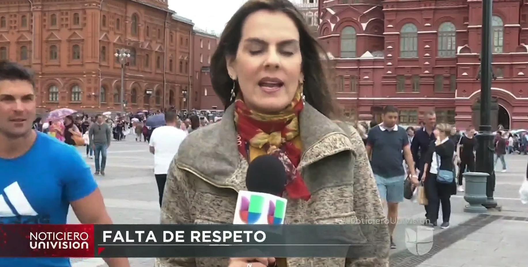 Acoso a periodistas en Rusia.