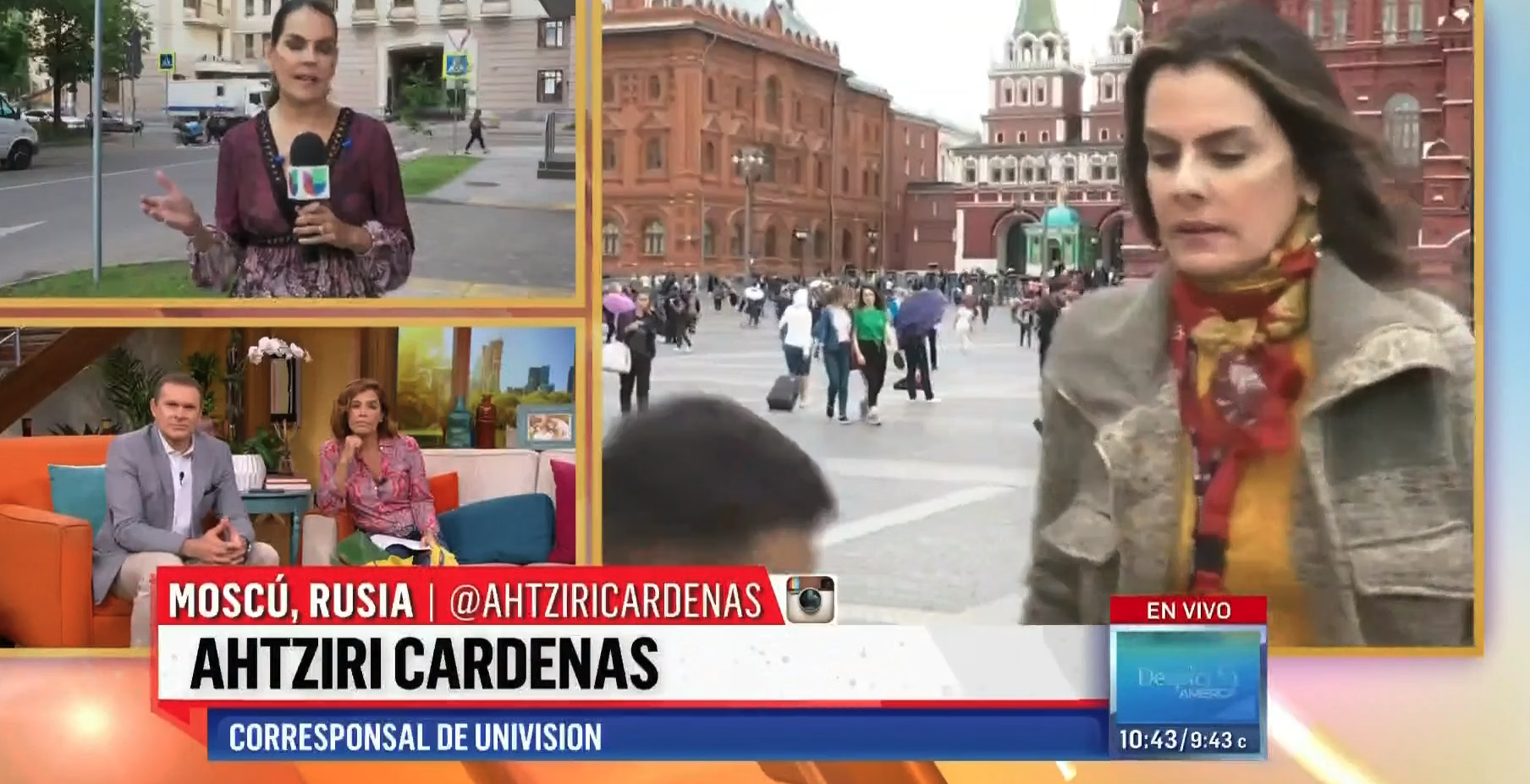 Reacción a la agresión en Rusia.