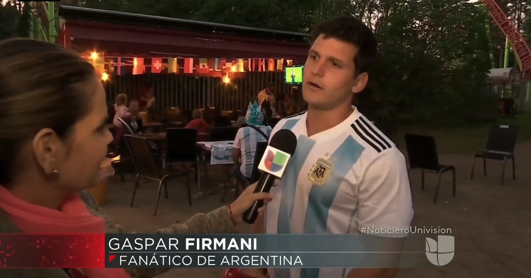 Argentina gana a Nigeria en San Petesburgo, Rusia, 2018, Ahtziri Cárdenas Camarena.