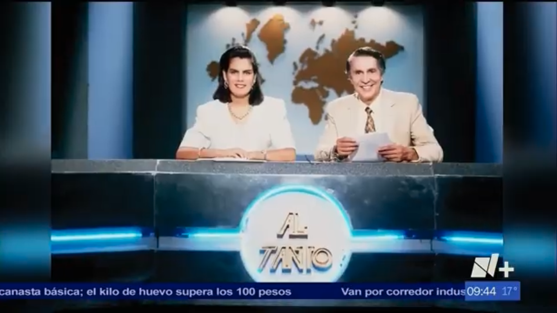 64 años de  Televisa Guadalajara, en los que Ahtziri ha sido parte, junto con Carlos Cabello.