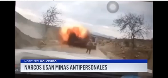 Las minas antipersonales de cárteles criminales en México, por Ahtziri Cárdenas Camarena.