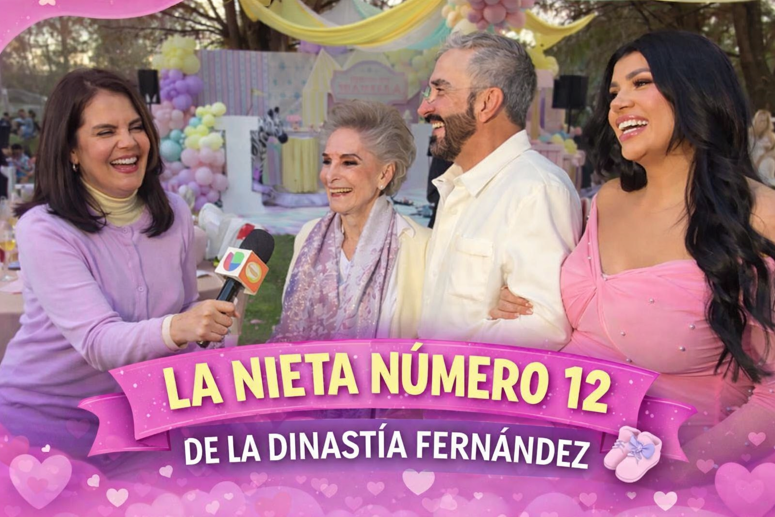 EXCLUSIVA: La dinastía Fernández celebra una nueva generación así fue el baby shower de Isabella