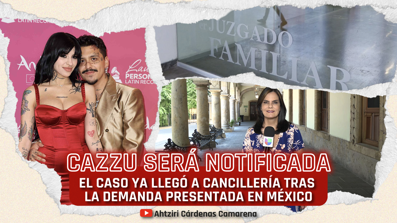EXCLUSIVA: Cazzú ya será notificada en Argentina, que Christian Nodal la demandó en Jalisco, México