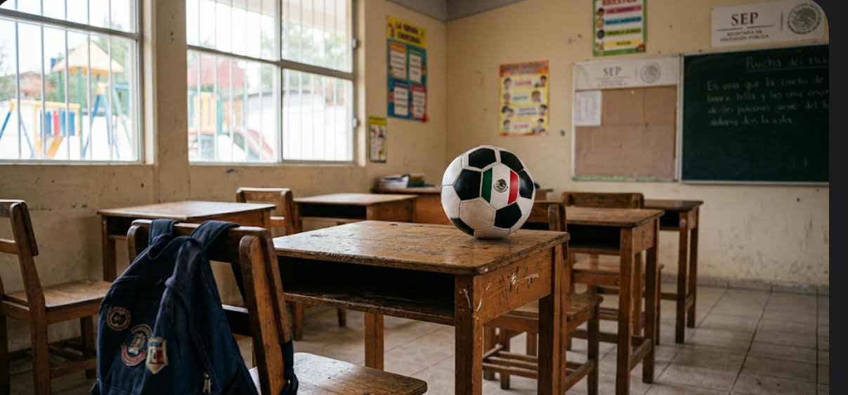 ¿Goles o Libros? El dilema de la “Estrategia Educativa” Mundialista
