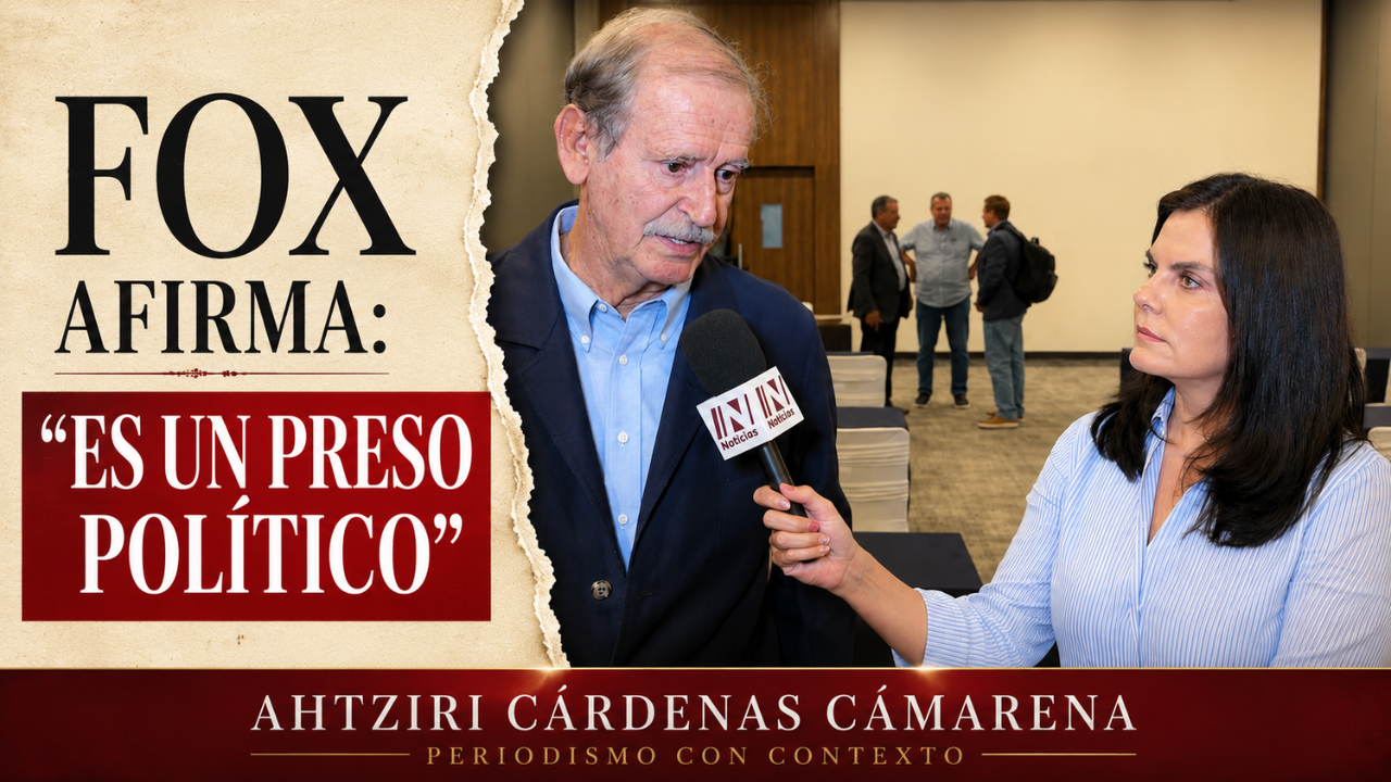 Vicente Fox: “Ernesto Ruffo es un preso político”. Fuerte postura del expresidente de México.