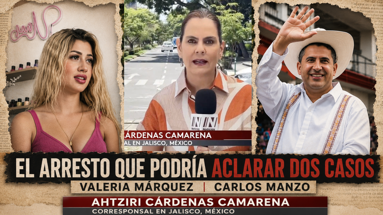 La captura del R1 parece aclarar lo ocurrido con Valeria Márquez y Carlos Manzo. Todos los detalles.