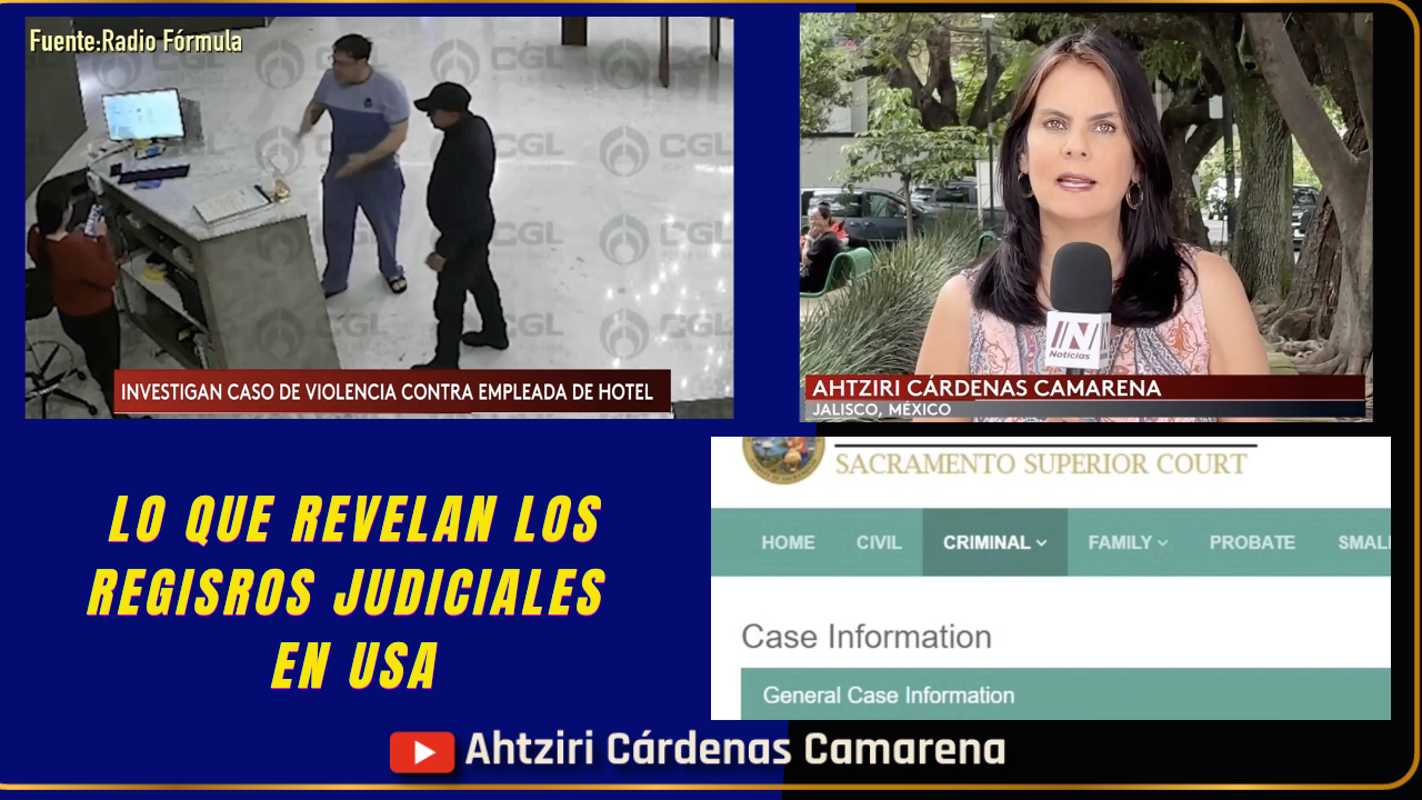 La historia no terminó con el video. Registros judiciales de USA, tenían mucho más que contar.