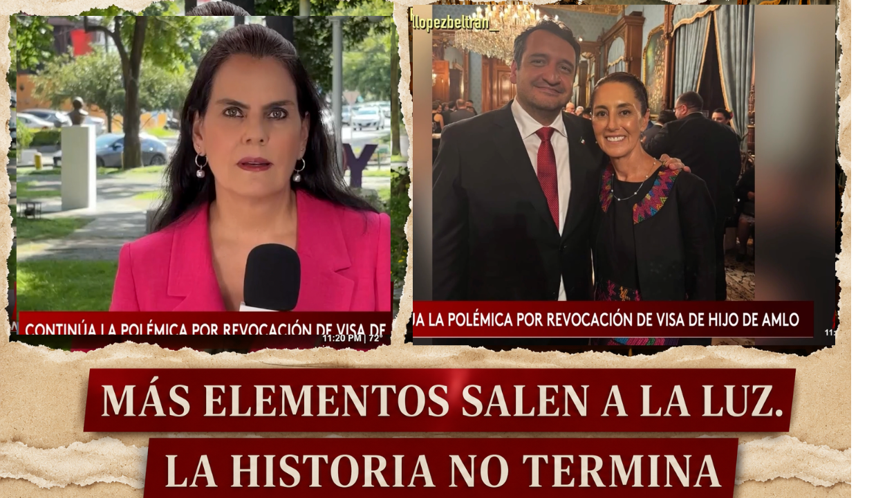 Surgen nuevas revelaciones sobre Andy López Beltrán, tras cancelarle visa. No cesan reacciones.