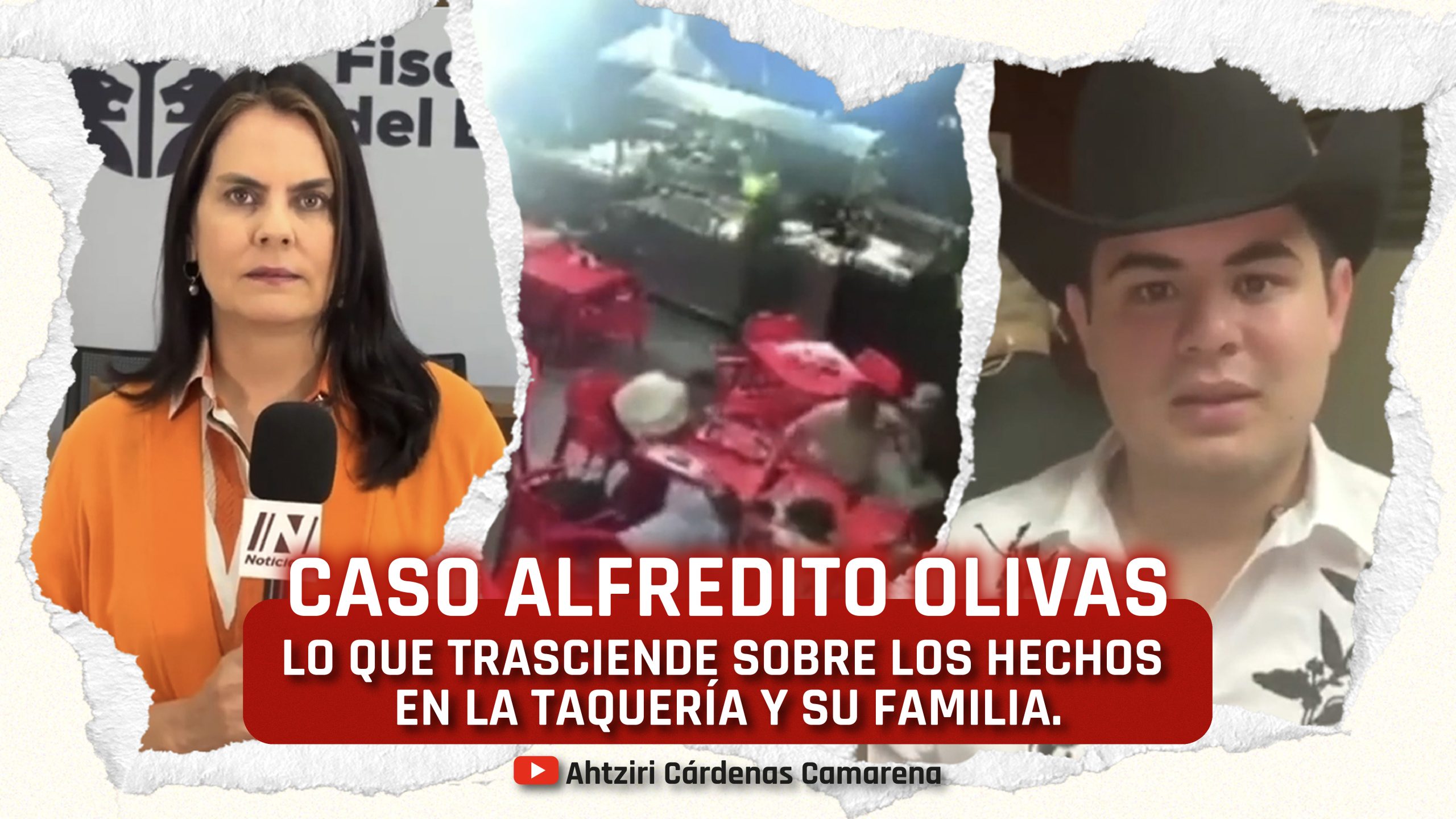 Alfredito Olivas, lo que se sabe del nuevo caso que rodea a su familia, de hechos en una taquería.