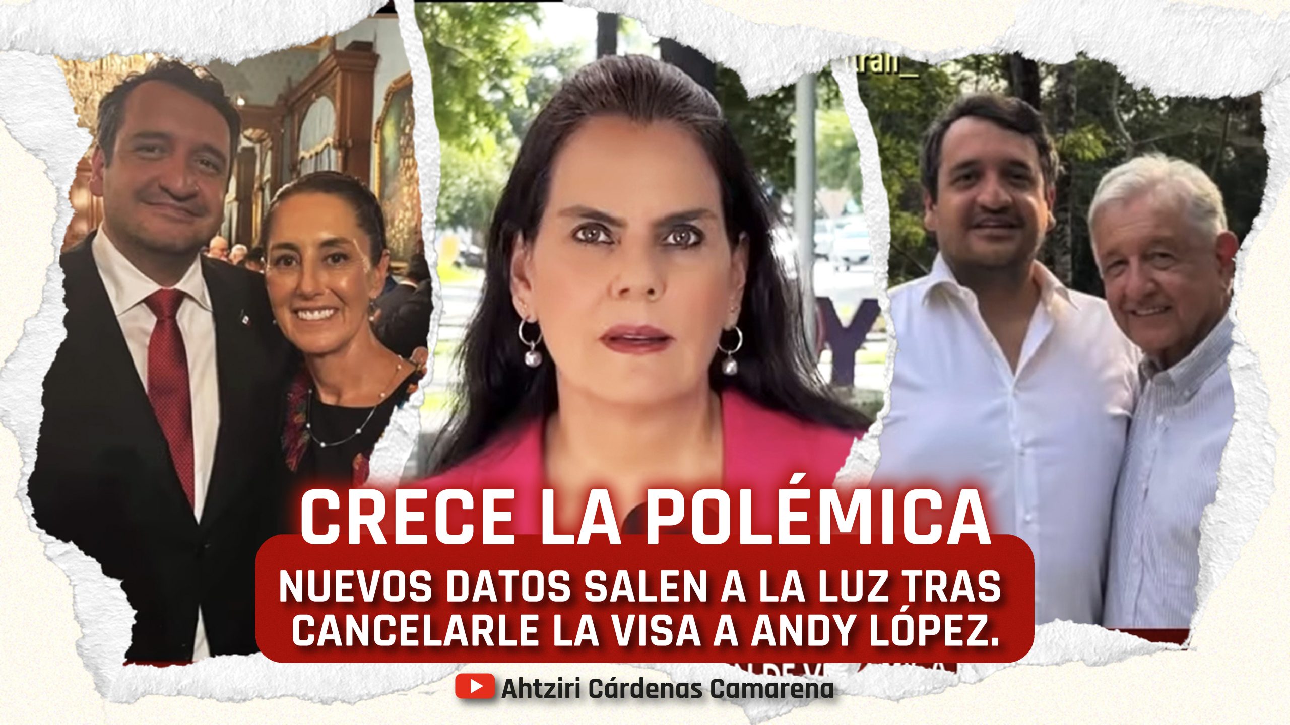 Surgen nuevas revelaciones sobre Andy López Beltrán, tras cancelarle visa. No cesan reacciones.