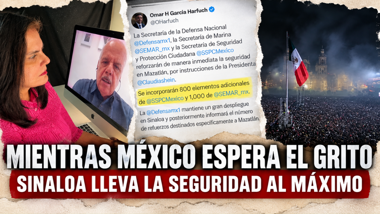 Mientras México espera la celebración del “grito”, Sinaloa lleva la seguridad al máximo.