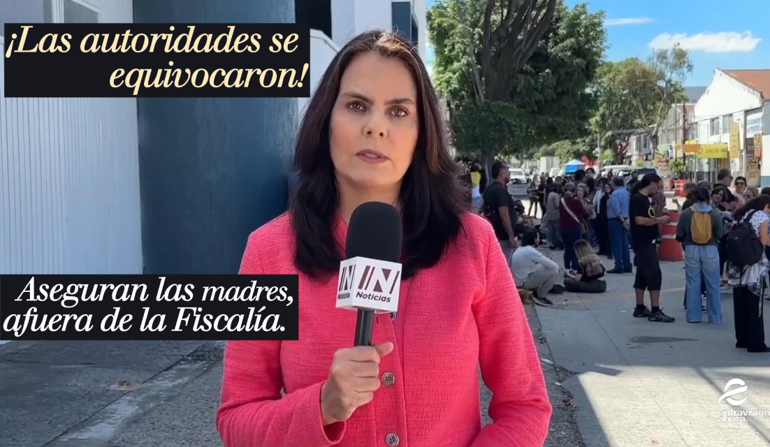 “Se lo llevaron y no hizo nada”: hablan madres de los detenidos tras manifestación en Casa Jalisco.